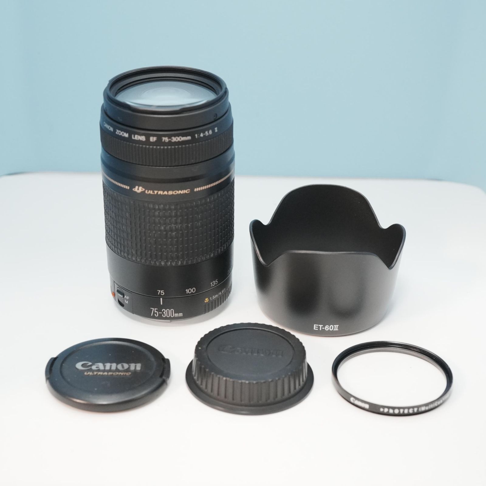 Canon純正マウントアダプターと300mm望遠レンズセット Canon純正 75-300mm EFマウント用 望遠レンズ 美品 a6421 - メルカリ