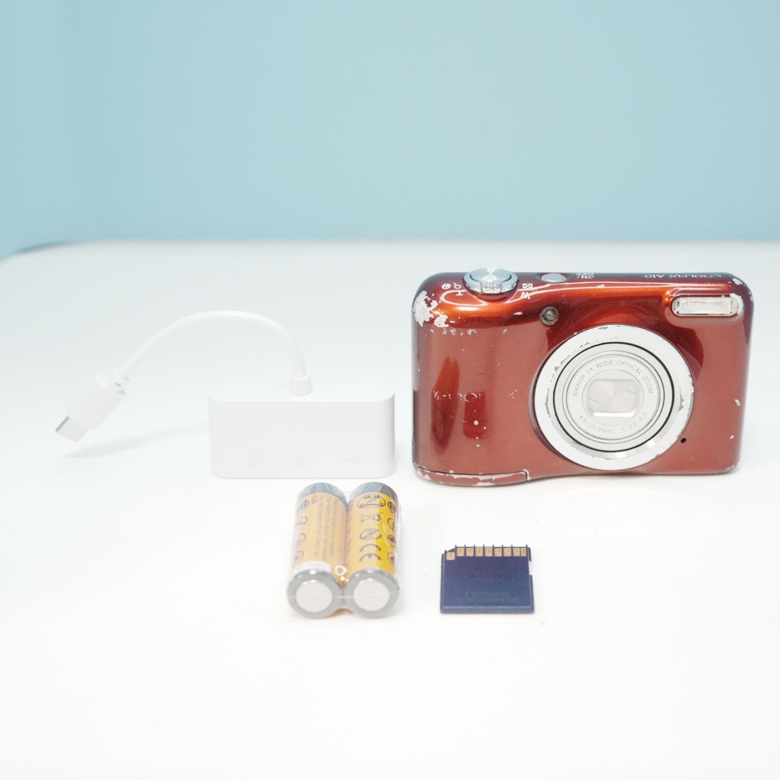 Nikon COOLPIX A10 デジカメ スマホ転送OK フルセット a6417 - メルカリ