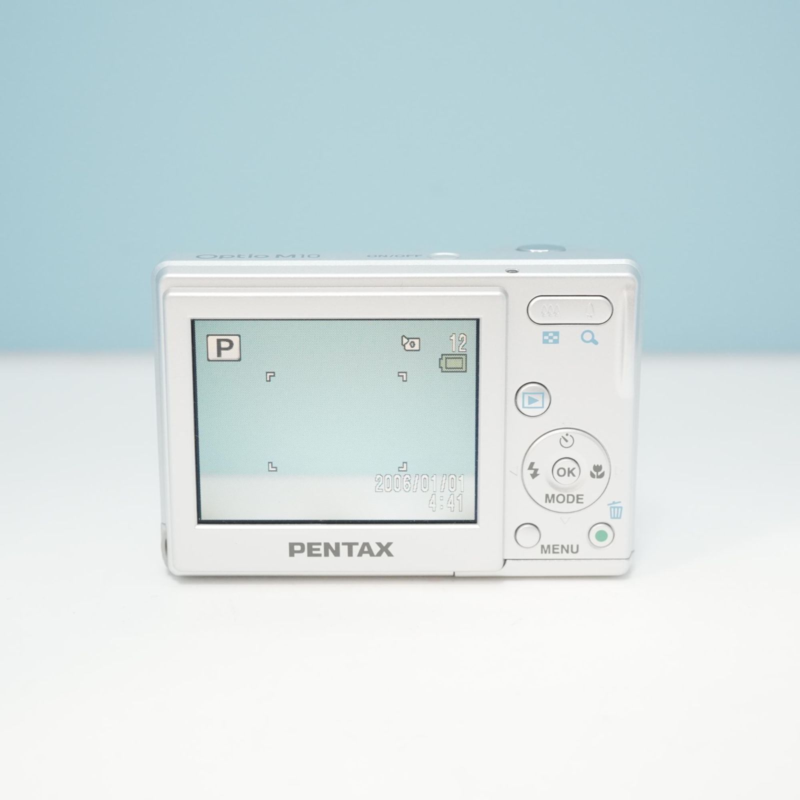 PENTAX Optio M10 デジカメ スマホ転送OK フルセット 美品 a6432