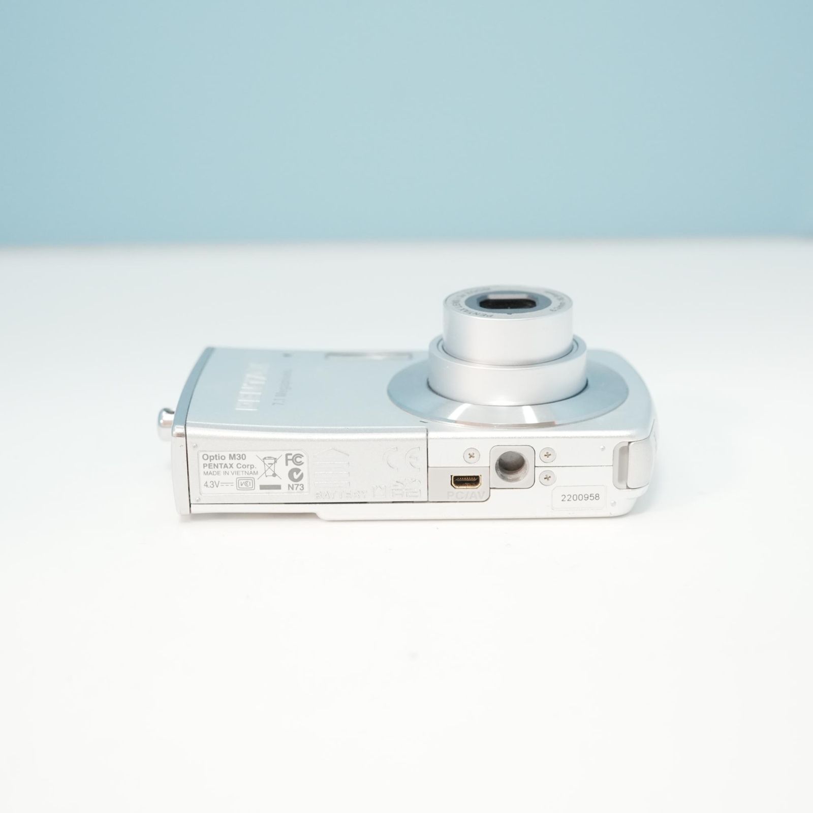 PENTAX Optio M30 デジカメ スマホ転送OK フルセット 美品 a6433