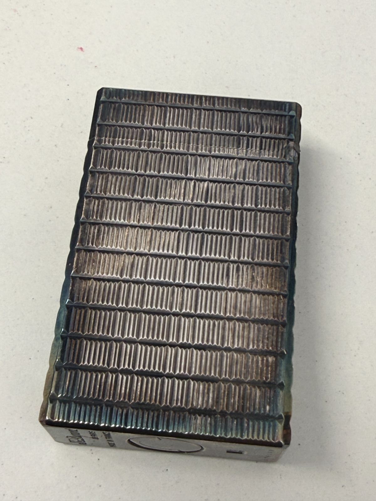D【ヴィンテージ】DUPONT デュポン ライター シルバー 高級感 ブランド コレクション タバコグッズ