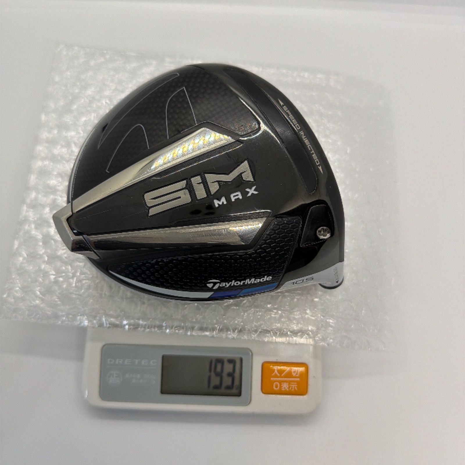 美品 テーラーメイド SIM MAX ドライバー 10.5度 2020年モデル ヘッド