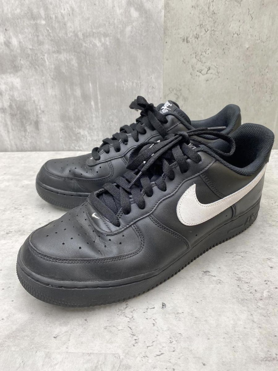 NIKE ナイキ エア フォース 1 '07 スニーカー size28.5?/ブラック ■■◎メンズ