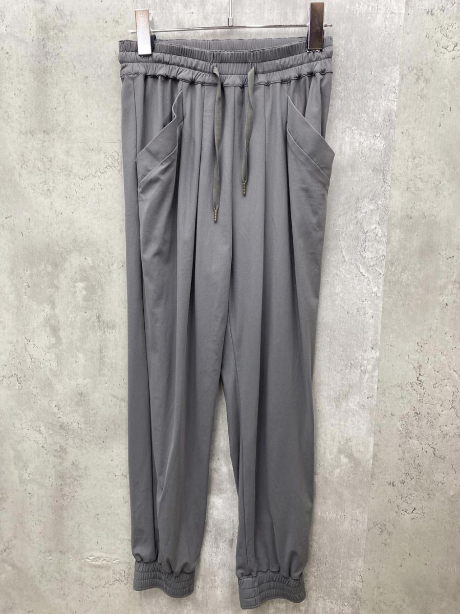 美品 CLOVE クローブ ヤマダヤ ストレッチ イージー スリム Merylジョガー パンツ size2/グレー ■◆◎レディース