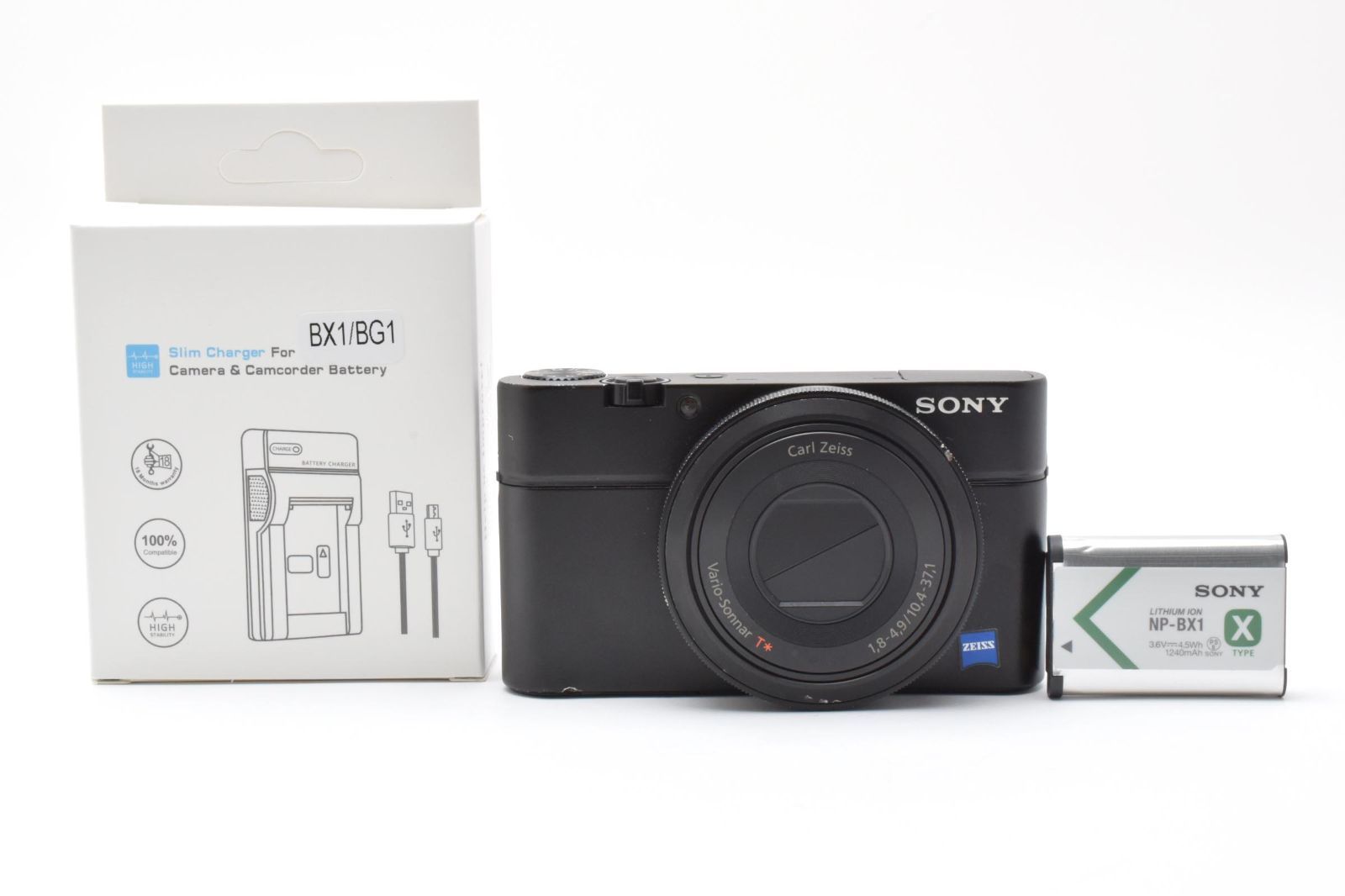 SONY ソニー Cyber-shot DSC-RX100 ブラック /3126 動作OK 返金保証