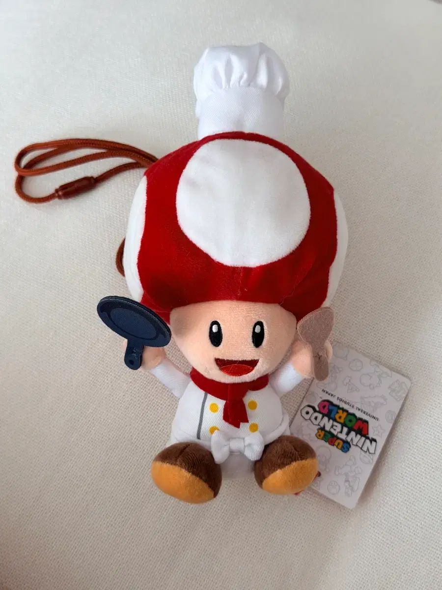 スーパーマリオ シェフ キノ KINOPIYO ぬいぐるみ ポーチ バッグ