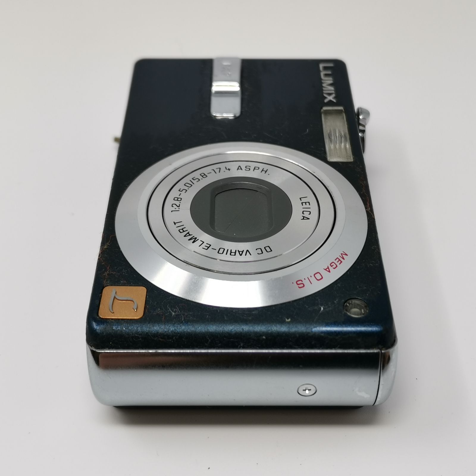 Panasonic LUMIX DMC-FX7 紺色 バッテリーなし ケース付 本体のみ
