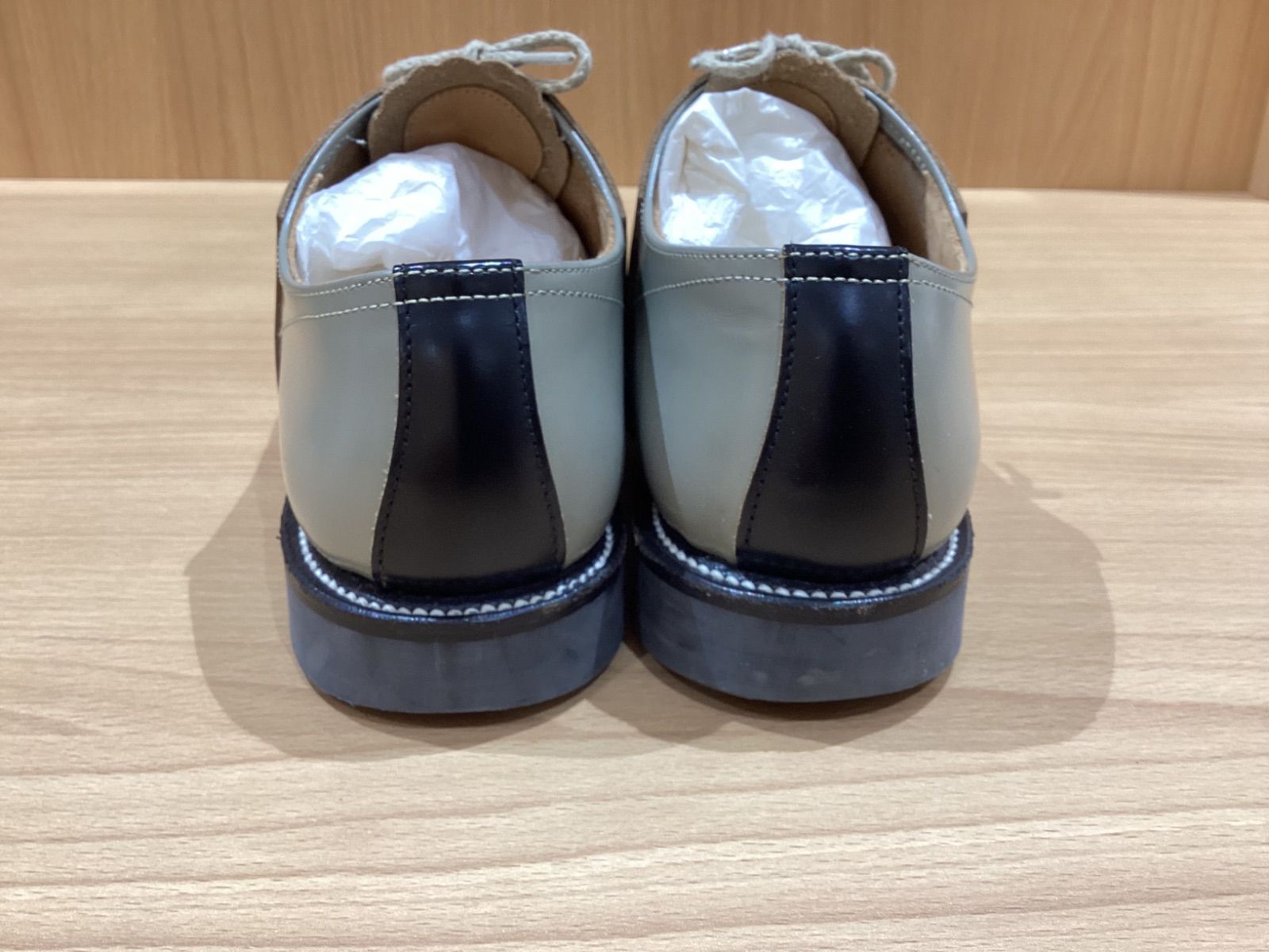RR264276248 REGAL 24㎝ サドルシューズ バイカラー ブラック×グレー