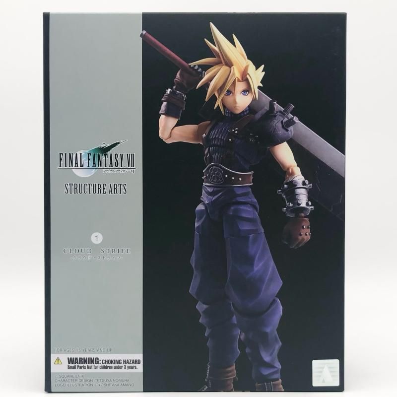 ストラクチャーアーツ　クラウド　未開封　未組立　未使用　Structure 中古】未組立 ストラクチャーアーツ クラウド・ストライフ スクウェア