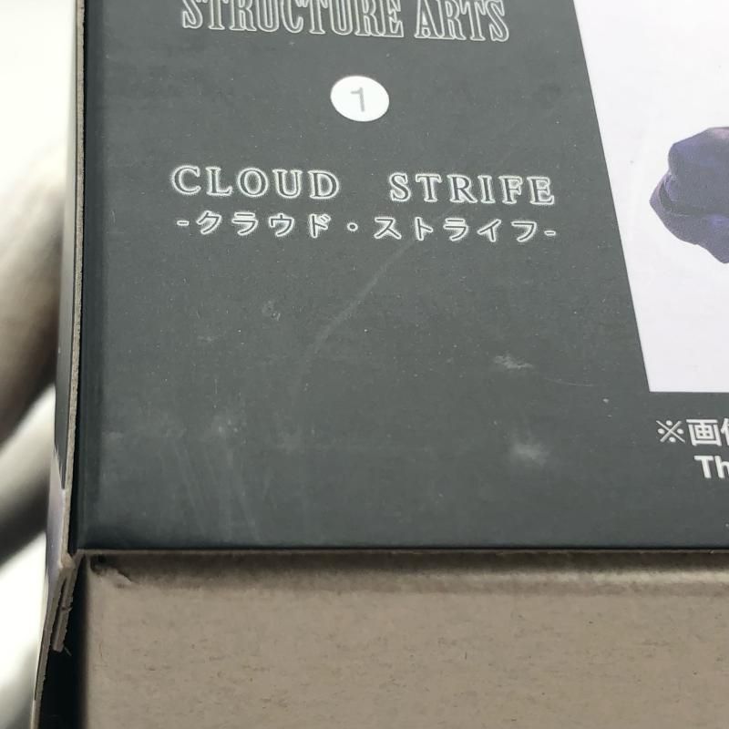 中古】未組立 ストラクチャーアーツ クラウド・ストライフ スクウェア