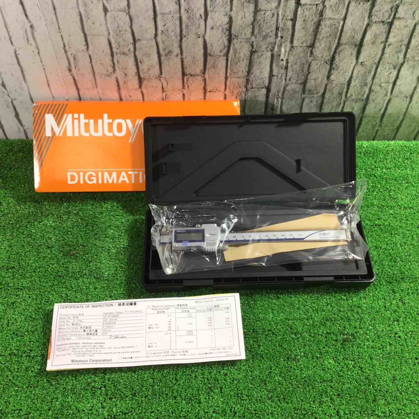 【未使用品】ミツトヨ(mitutoyo) ABS クーラントプルーフキャリパ CD-P15MWW 500-723-20【川口店】
