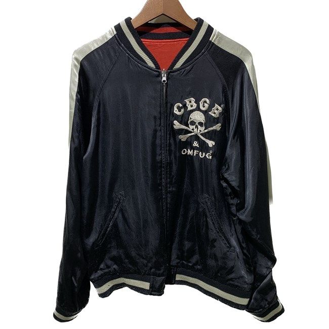 CBGB スカジャン 中古】 CBGB スカジャン リバーシブル ジャンパー アウター レーヨン