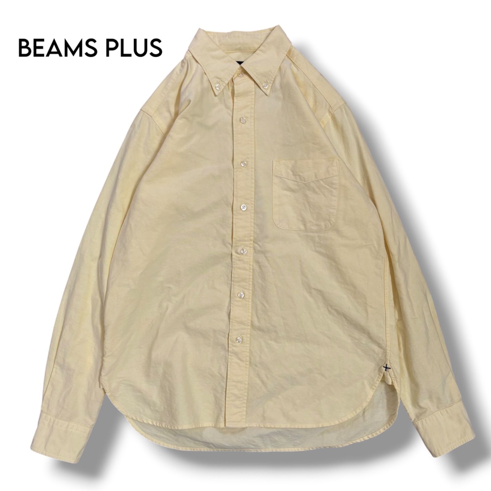 【BEAMS PLUS】オックスフォード ボタンダウン シャツS