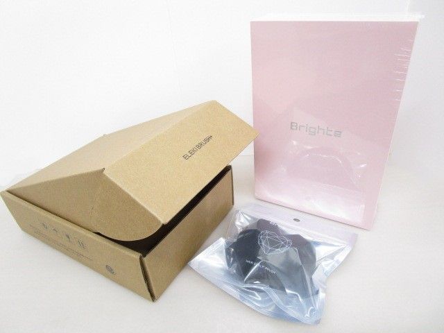 【送料無料】☆新品未開封☆ Brighte ELEKI BRUSH+ ブライト エレキブラシプラス BRT-FSB180PK ＆ ヘアスカルプブラシ［754-351-8000_0518］