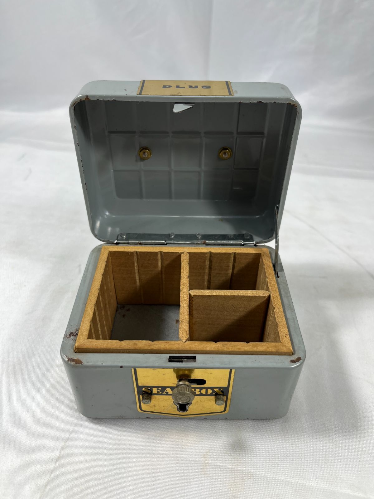PLUS プラス SEAL BOX ミニ金庫 小物入れ 箱 ボックス インテリア