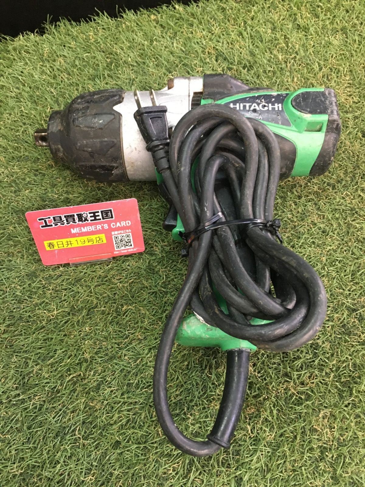 【中古品】【0906】日立工機 100vインパクトレンチ WR16SA　ITS2QQ0HEF5I