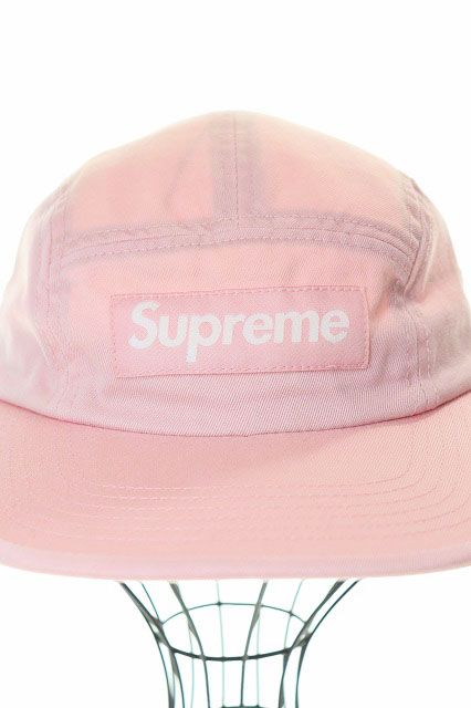 シュプリーム SUPREME 25AW WASHED CHINO TWILL CAMP CAP PINK