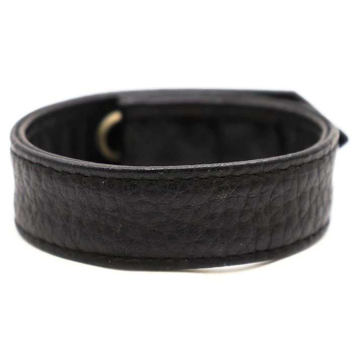 美品】CHROME HEARTS クロムハーツ レザー ブレスレット メンズ