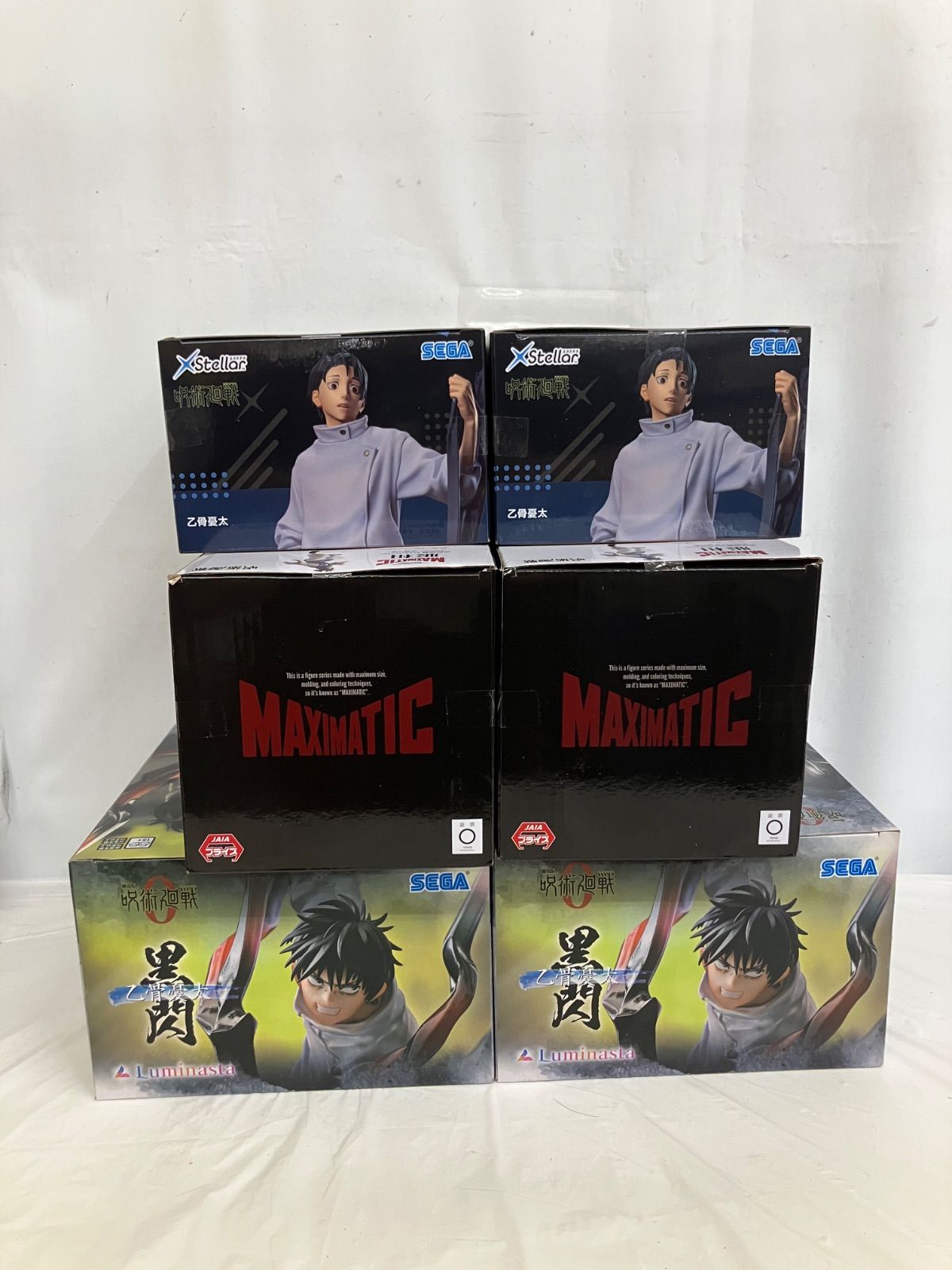 未開封 呪術廻戦 Luminasta MAXIMATIC Xstellar フィギュア 6個