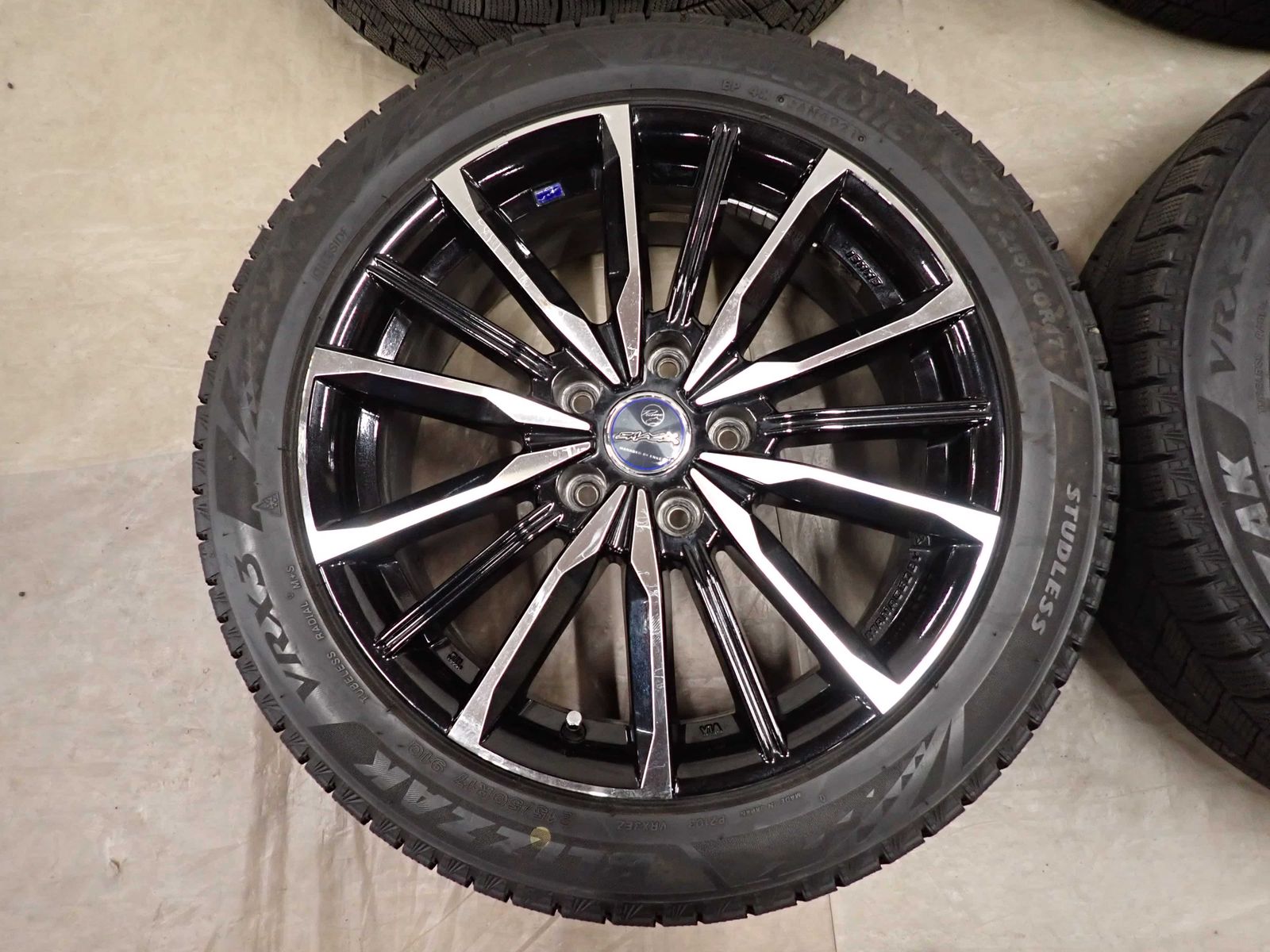 冬 4本SET 会社宛 送料無料 215/50R17×7J 91Q ブリヂストン ブリザック