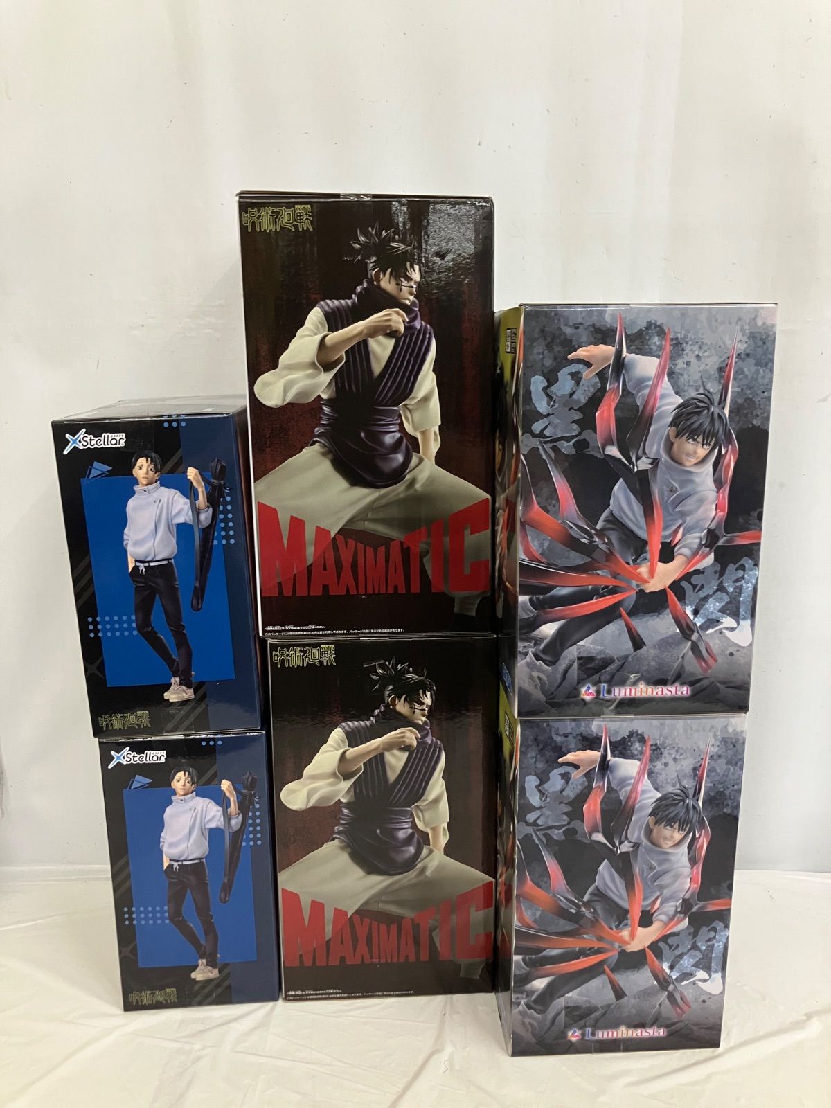 未開封 呪術廻戦 Luminasta MAXIMATIC Xstellar フィギュア 6個