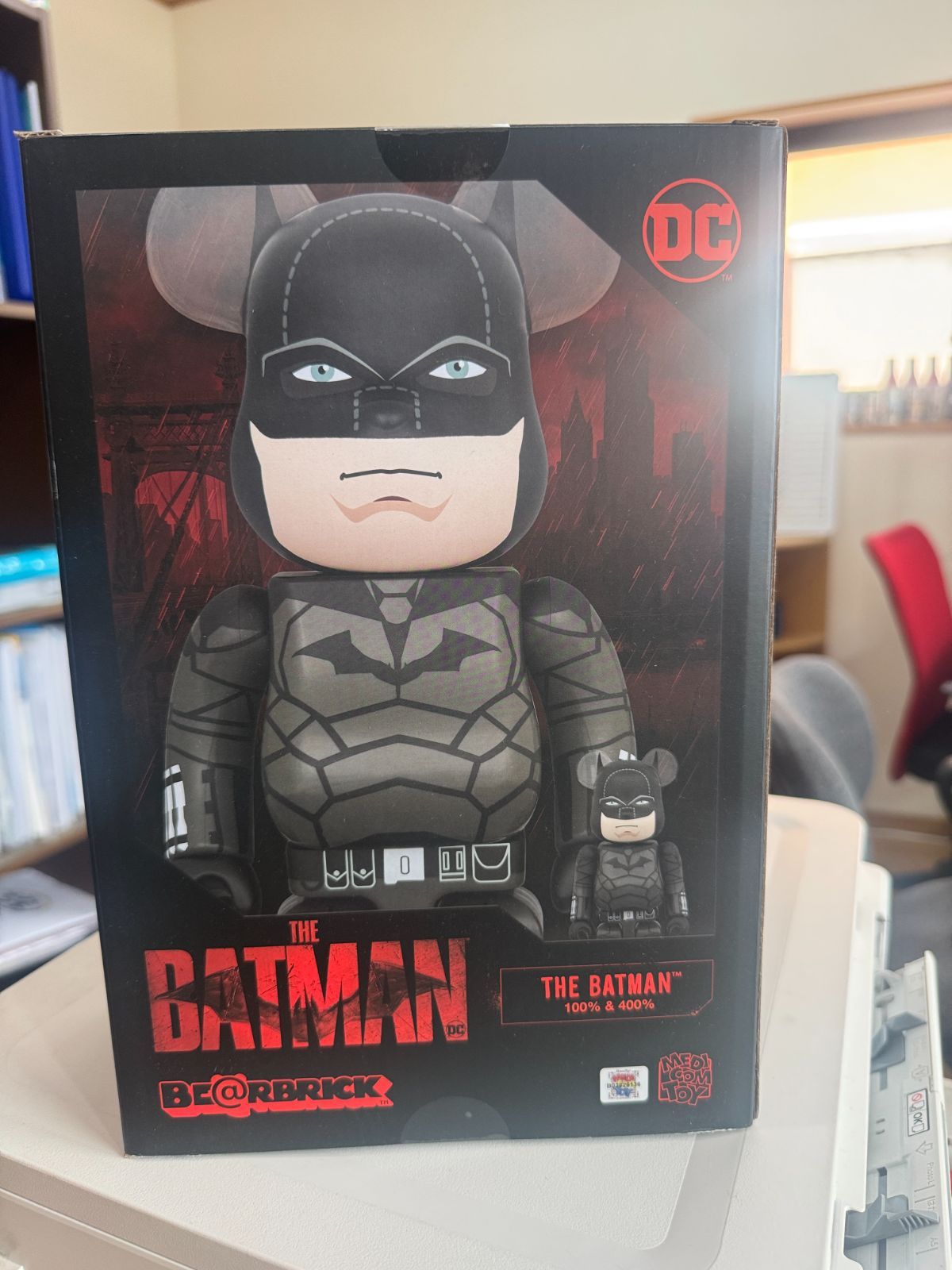 【新品未使用】BE@RBRICK THE BATMAN 100% & 400%