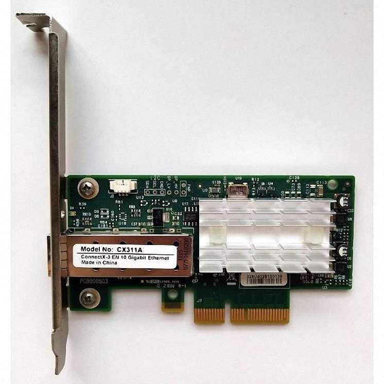 LANカード Mellanox MCX311A-XCAT CX311A ConnectX-3 Single Port 10G NIC Card