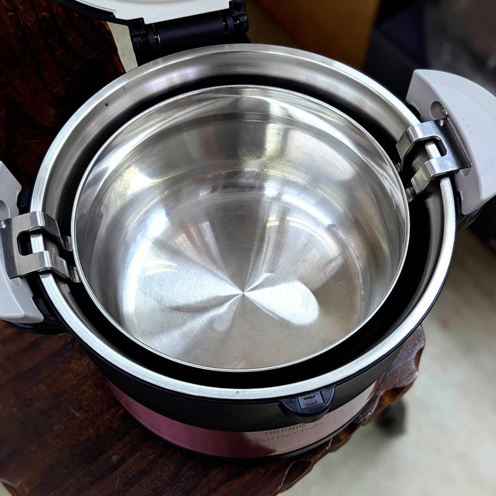 THERMOS 真空保温調理器 シャトルシェフ KBC-3001 ルージュピンク