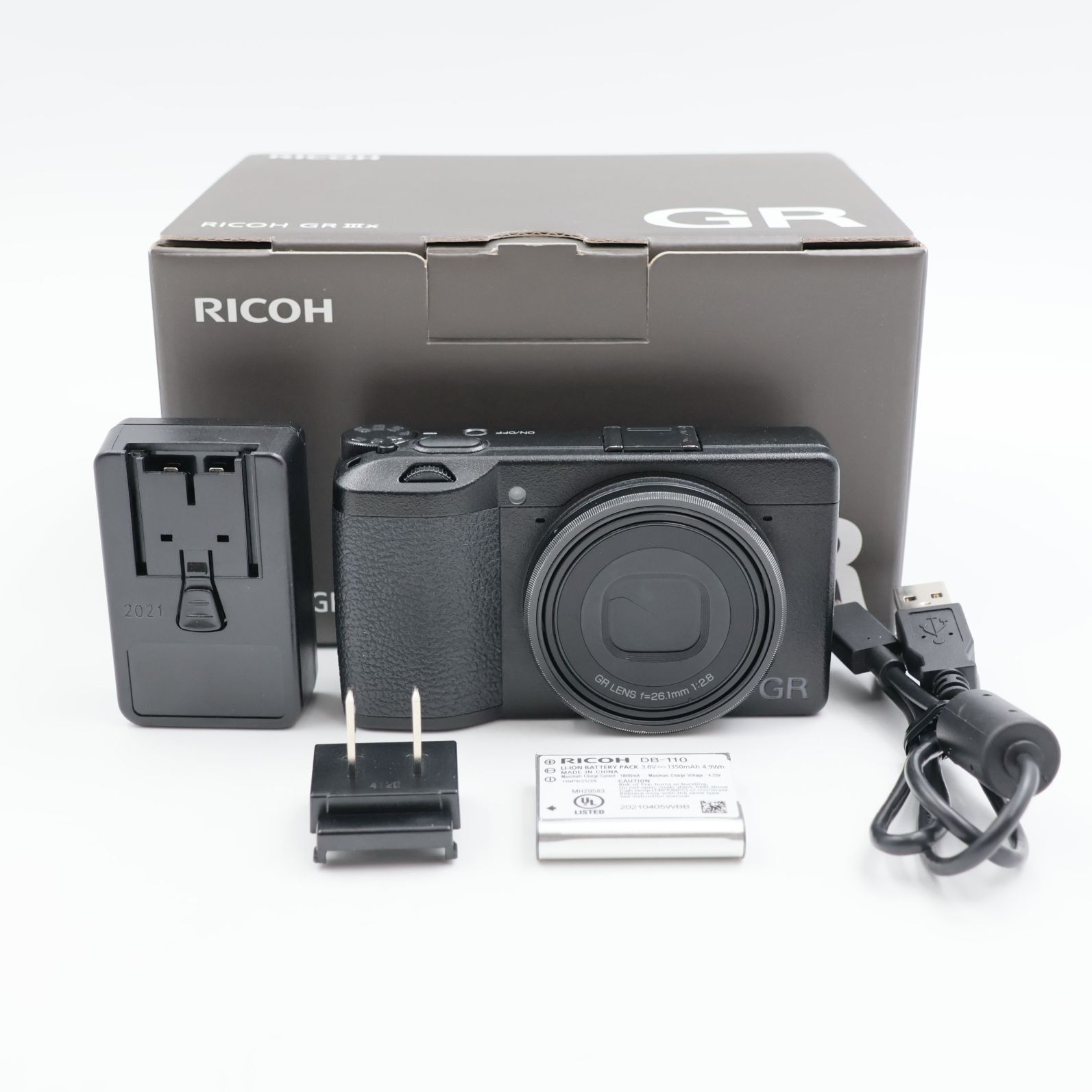 □シャッター数7963枚！極上品□ RICOH GRIIIx コンパクトデジタル
