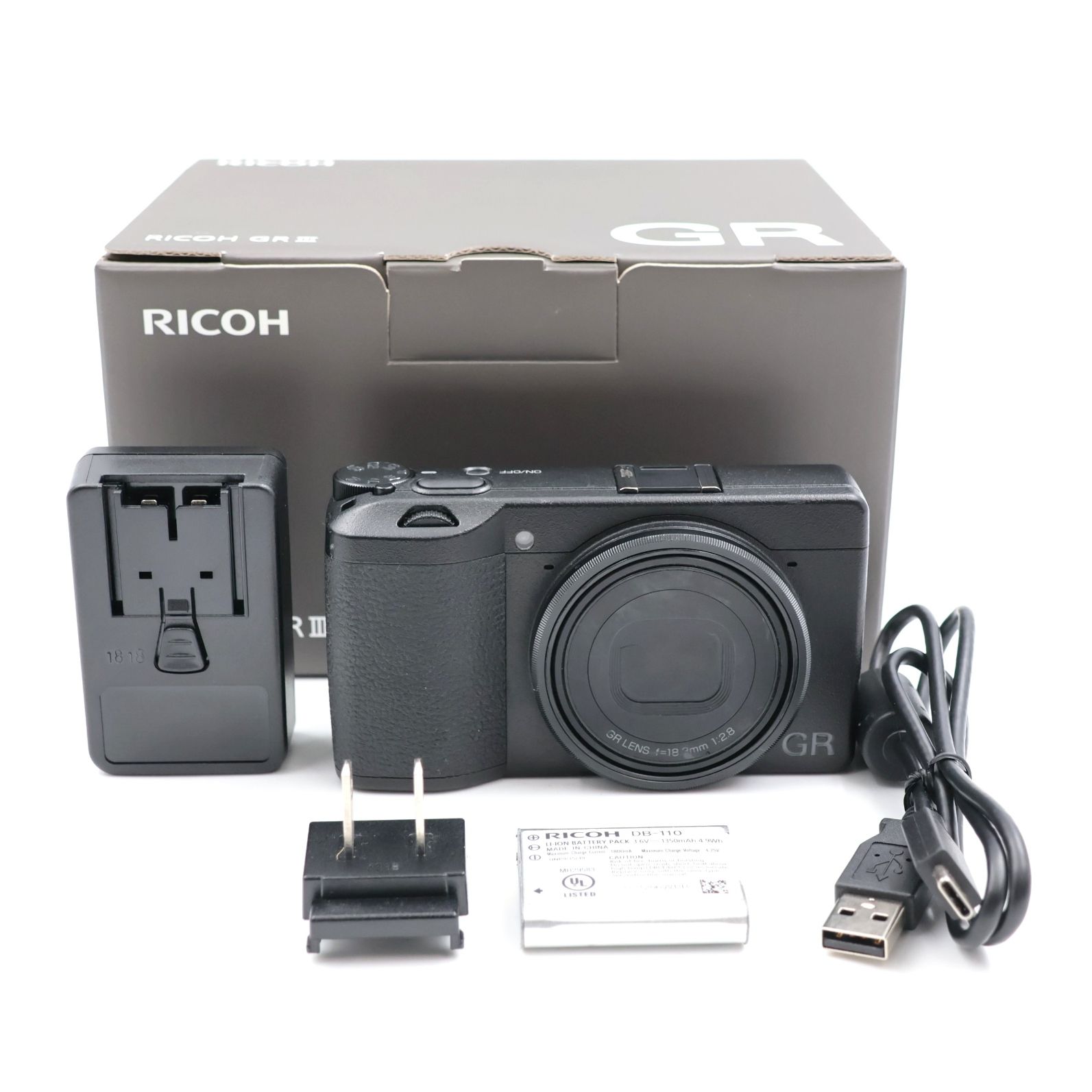 □シャッター数2461枚！極上品□ RICOH GR III コンパクトデジタル