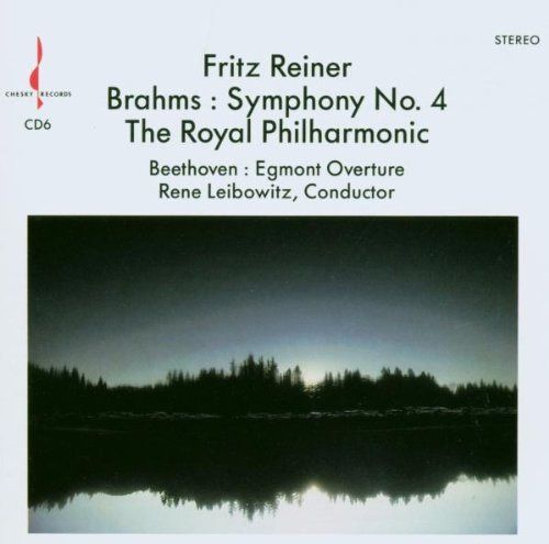 【CD】Brahms:Sym No4:Beethoven:Egmon