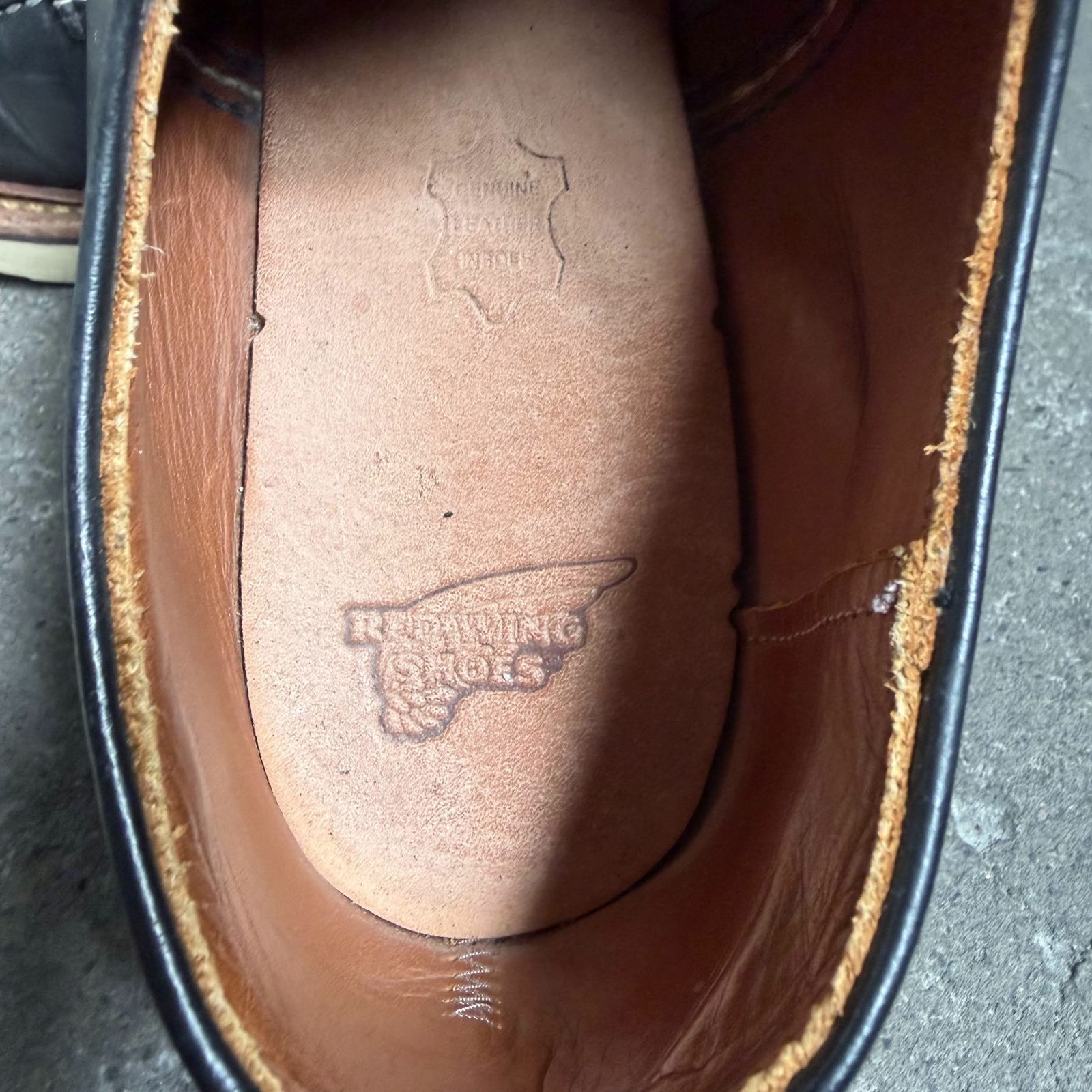 RED WING 8105 Work Oxford Moc Toe 廃盤 2010年製 ブラック 27cm