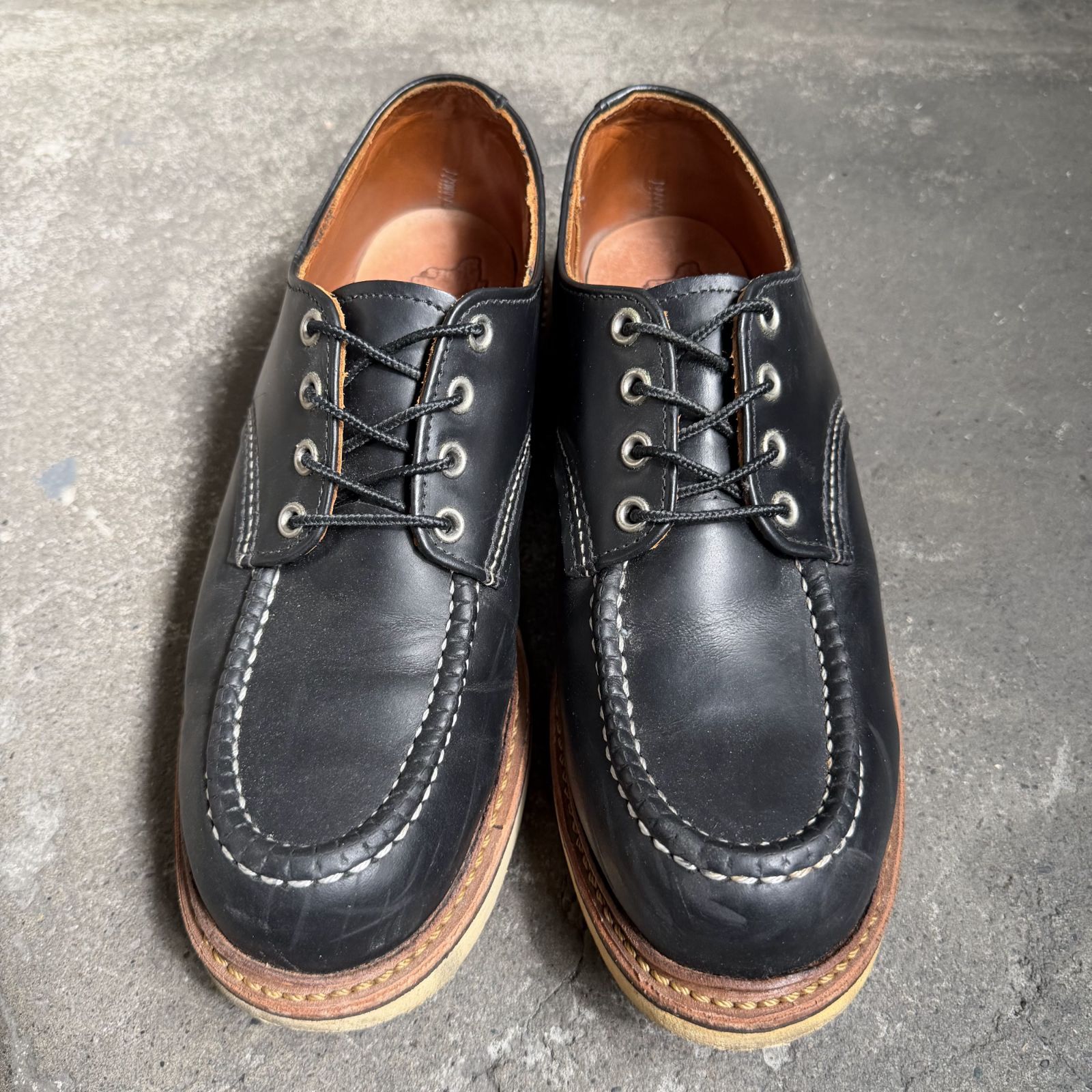 RED WING 8105 Work Oxford Moc Toe 廃盤 2010年製 ブラック 27cm