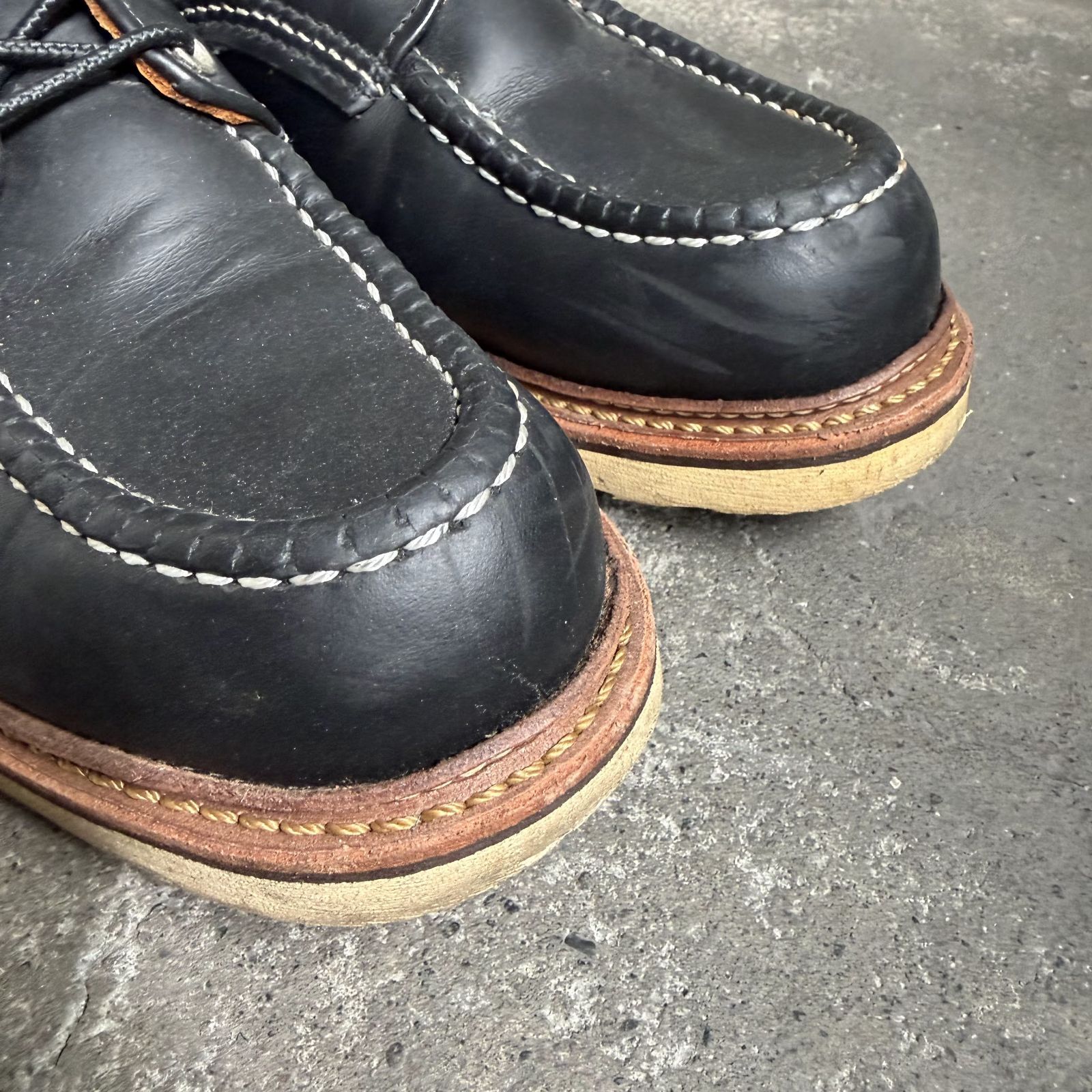RED WING 8105 Work Oxford Moc Toe 廃盤 2010年製 ブラック 27cm