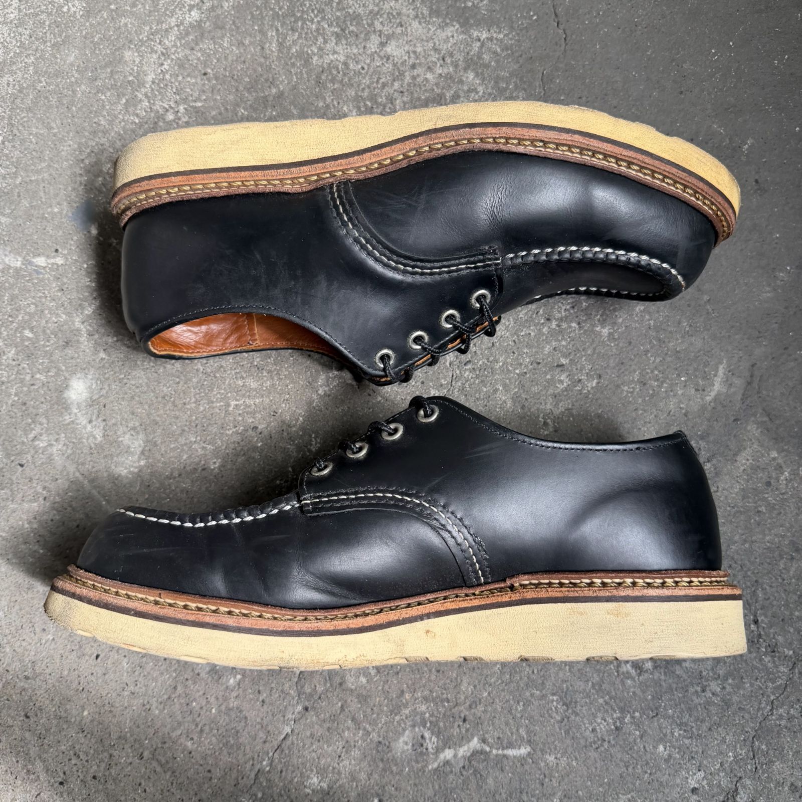 RED WING 8105 Work Oxford Moc Toe 廃盤 2010年製 ブラック 27cm