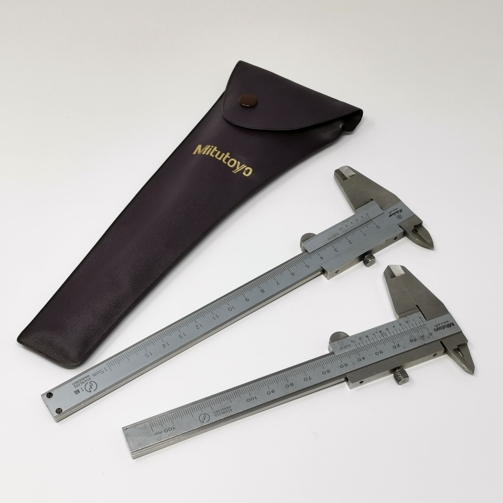 Mitutoyo ノギス ステンレススチール ケース付き 100mm 150mm 中古品 管理番号KKVNMKO281 6,390円