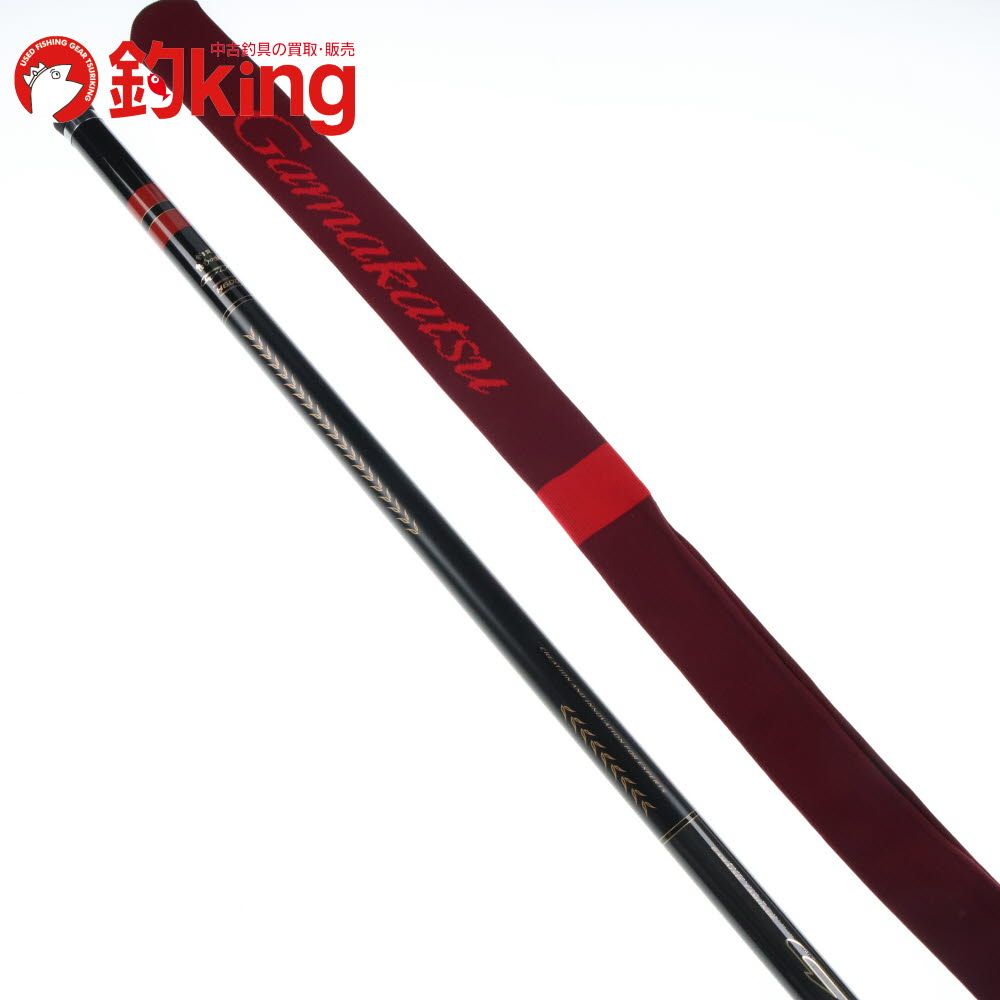 【中古/極上品】 がまかつ がま磯 たもの柄 GT H600 /F139L ロッド リール ルアー 中古