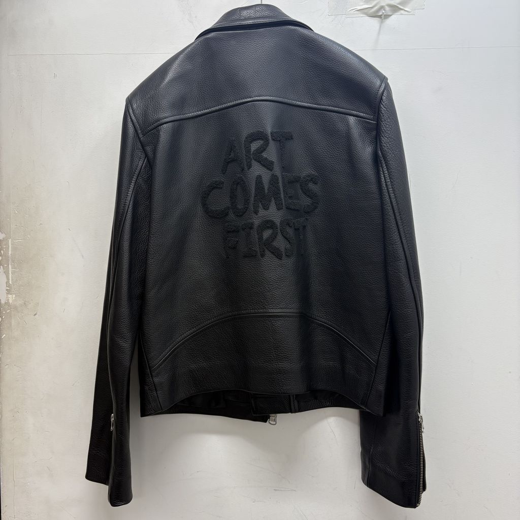ART COMES FIRST アートカムズファースト Leather Riders Jacket 