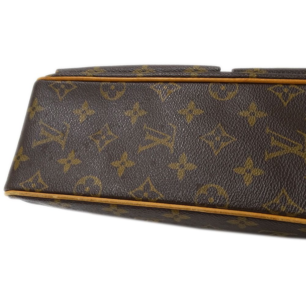 ルイ・ヴィトン LOUIS VUITTON ヴィヴァシテMM M51164 ブラウン モノグラムキャンバス レディース ショルダーバッグ ルイ・ヴィトン LOUIS VUITTON ヴィバシテMM M51164 ブラウン