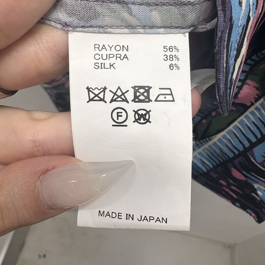 DAIRIKU ダイリク Beachside Hotel Shirt 半袖シャツ S-1 パープル【中