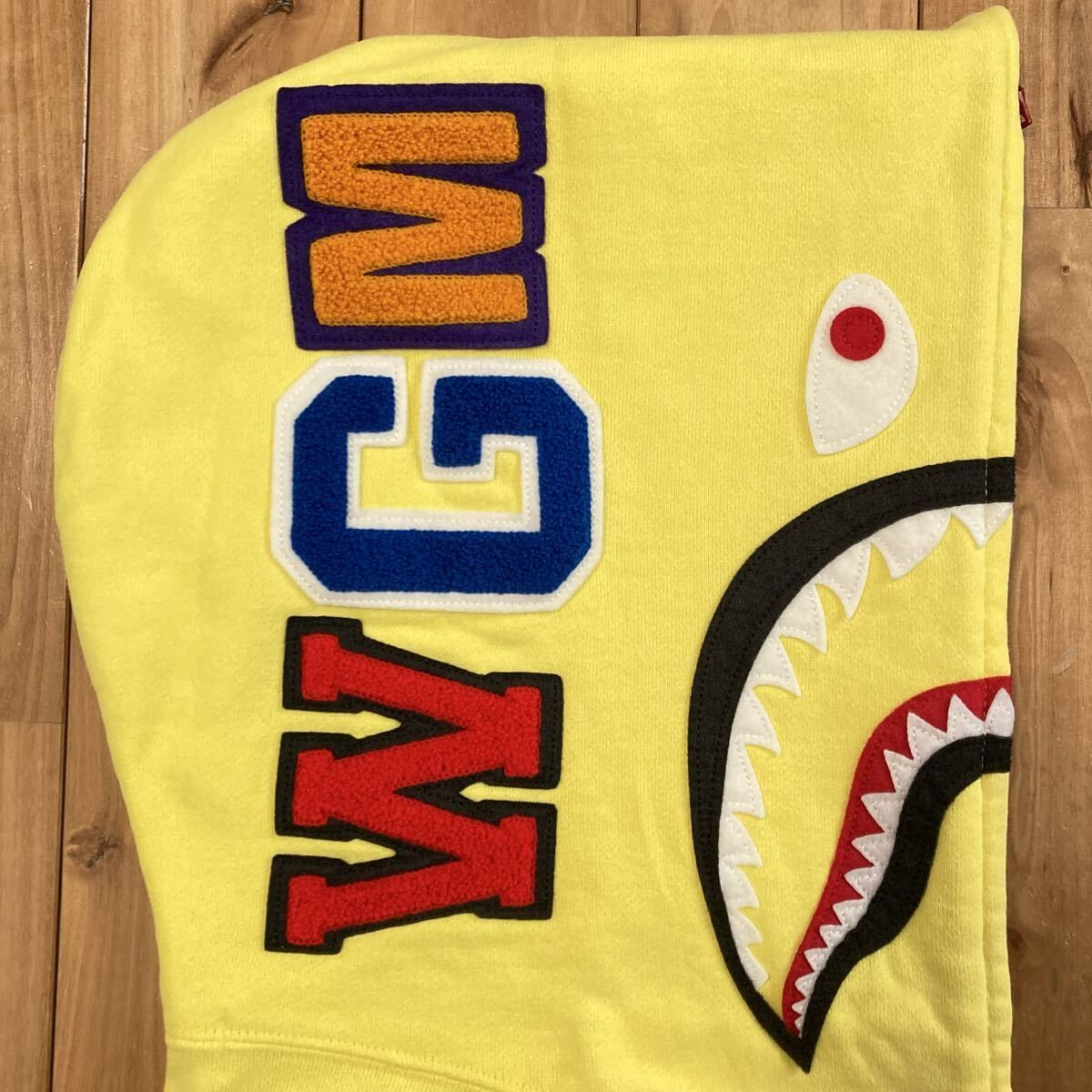 2010年 ネオン シャーク パーカー Mサイズ NEON shark full zip hoodie 