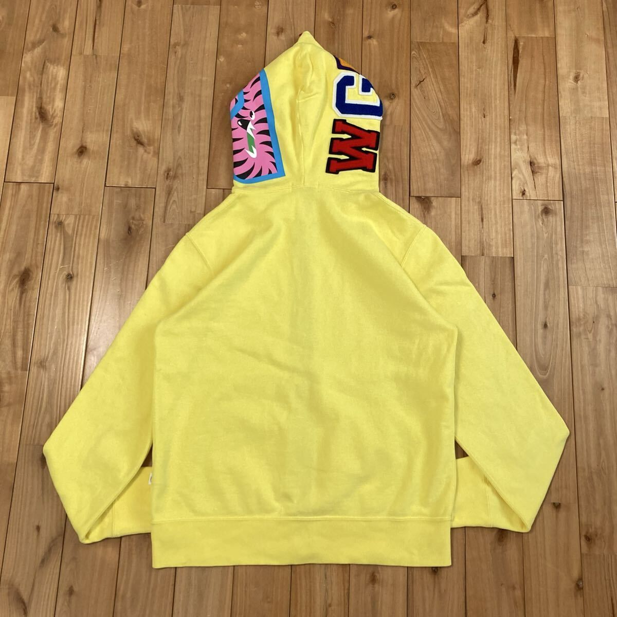 2010年 ネオン シャーク パーカー Mサイズ NEON shark full zip hoodie 