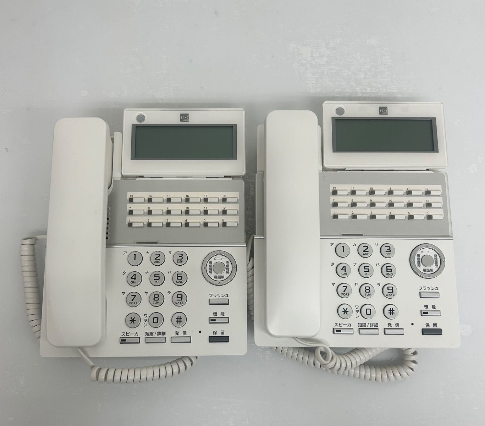★☆サクサ　ビジネスフォン　TD810(W)　2台セット☆★