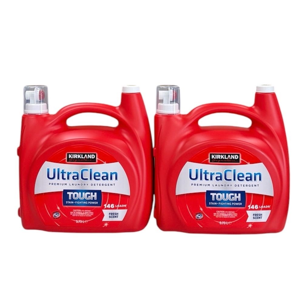 【2個セット】【大容量】5.73L カークランド ウルトラクリーン 液体洗濯洗剤 146回分 クリーン Ultra clean 洗濯 洗剤 大容量 ボトル