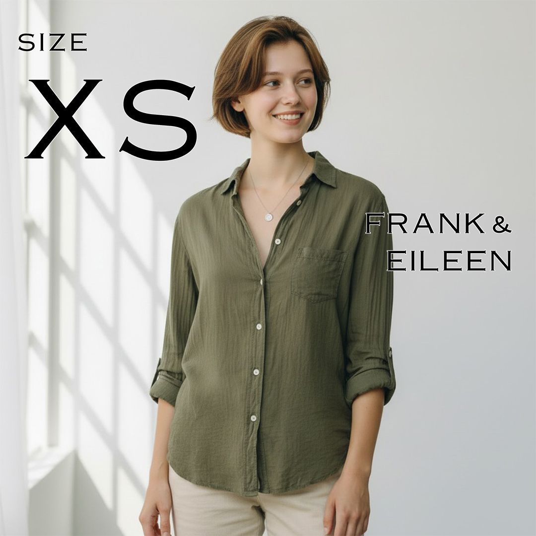 極美品】Frank & Eileenフランク＆アイリーン USA製 EILEEN スキッパー 
