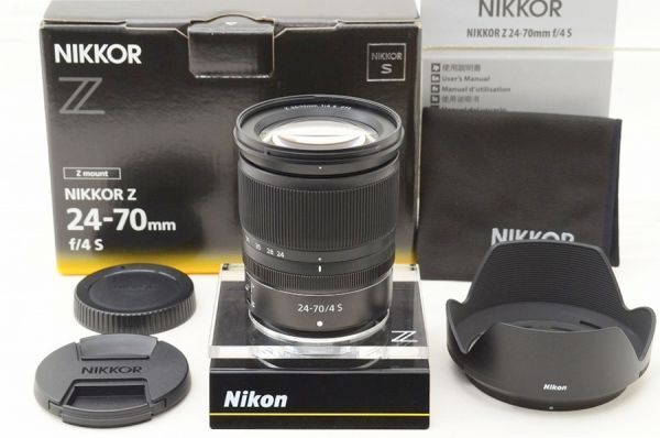 ☆新品同様☆ Nikon ニコン NIKKOR Z 24-70mm F4 S 元箱 付属品 ♯26050502