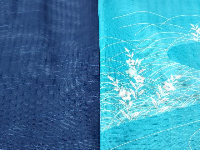 平和屋本店■夏物 小紋 絽 紗 まとめて20点 花柄 着用可能多数 全て正絹 se3983 平和屋本店□夏物 小紋 絽 紗 洗える着物 まとめて20点 人物 風景