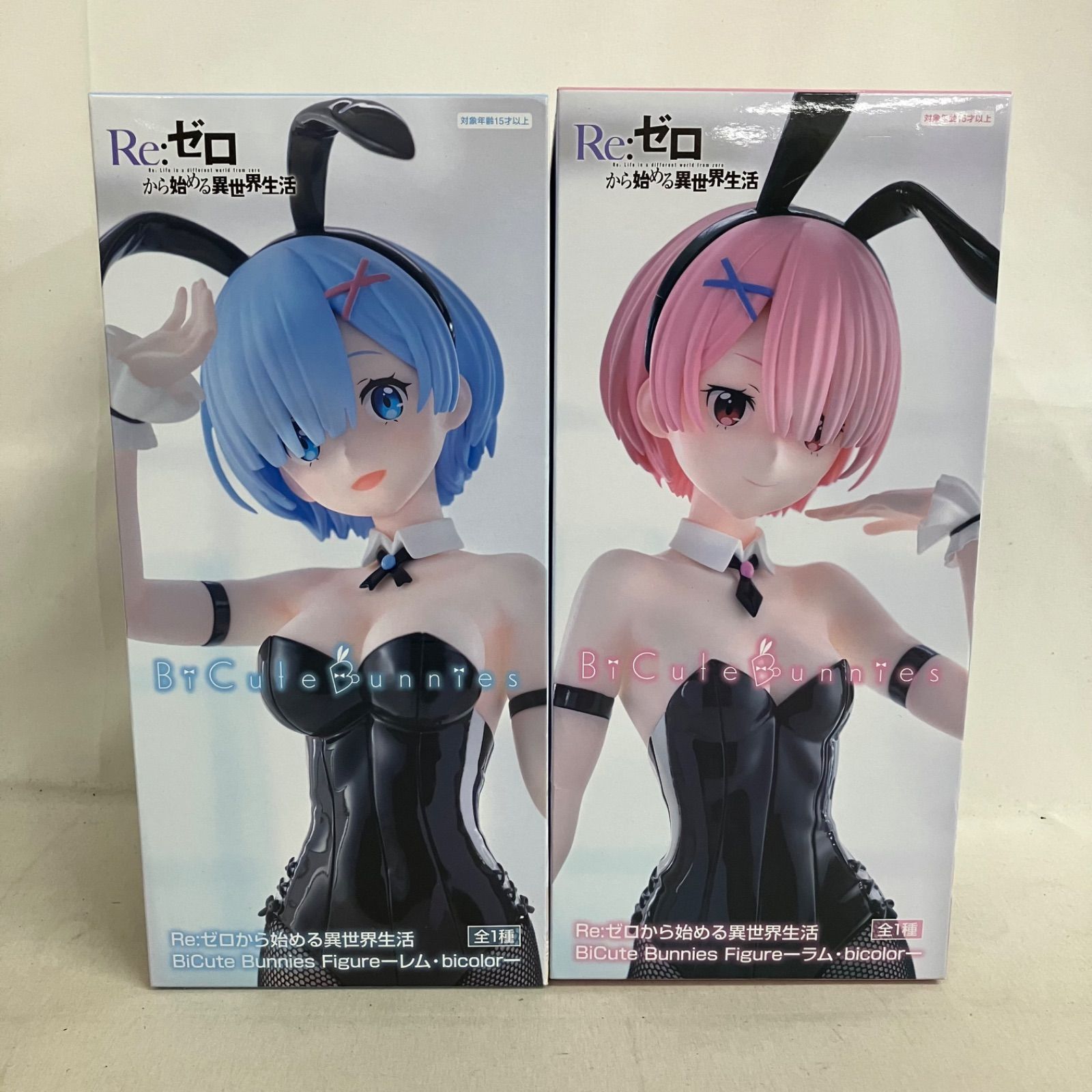未開封 Re:ゼロから始める異世界生活 BiCute Bunnies レム ラム 