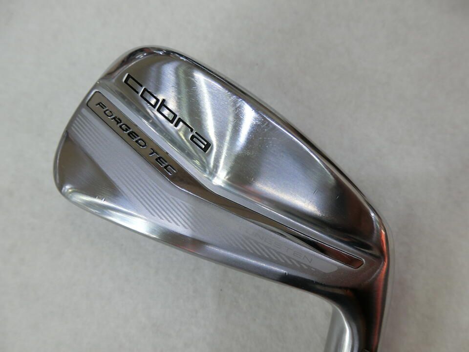 コブラ　KING FORGED TEC 2022　◆リシャフト◆ATTAS 80　Sフレックス　アイアンセット　中古　ゴルフドゥ！札幌厚別店【最短即日発送】