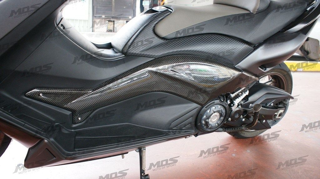 MOS製 ヤマハ T-MAX530 カーボンファイバー サイドカバー